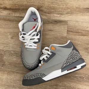 Nike Air Jordan 3 Retro. New in box. Size 7Y. Firm. No offers.